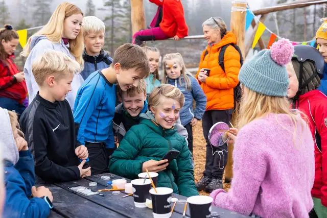 Høstmarkedet er et av mange populære arrangementer gjennom a ret