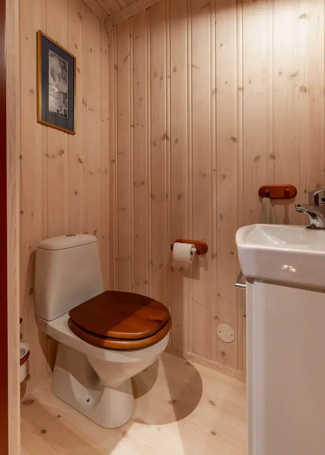 Praktisk separat WC