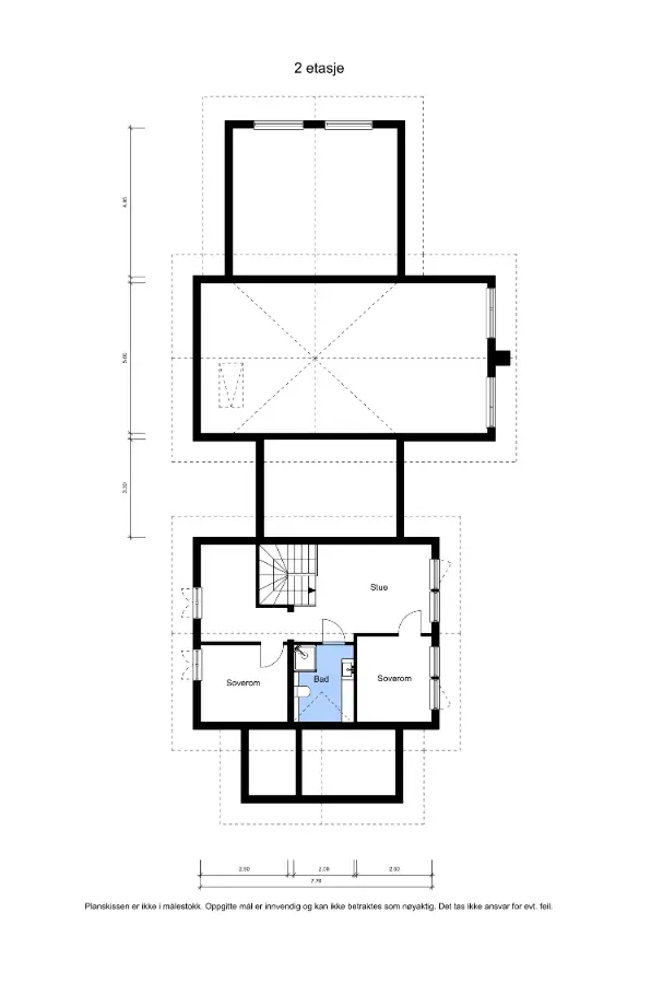 Plantegning 2. etg