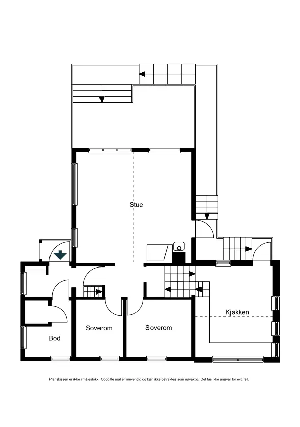 Plantegning hovedplan