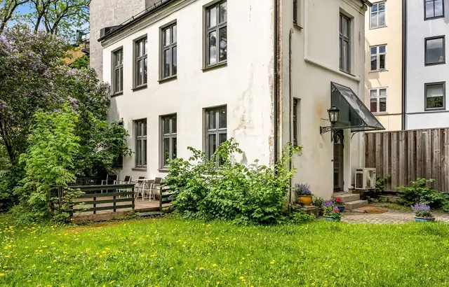 Frodige og velholdte fellesarealer