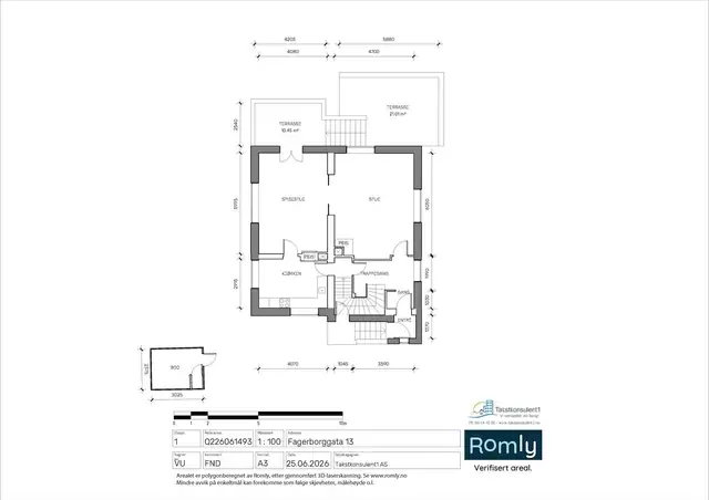 Plantegning 1. etasje