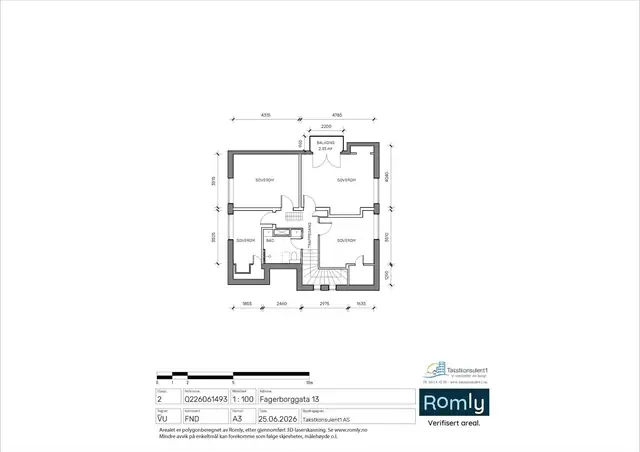 Plantegning 2. etasje